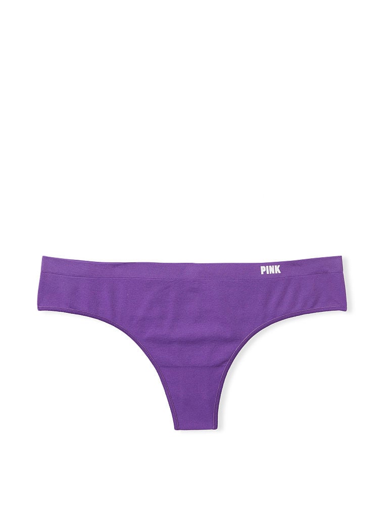 Buy Pink Seamless Thong Panty online in Dubai