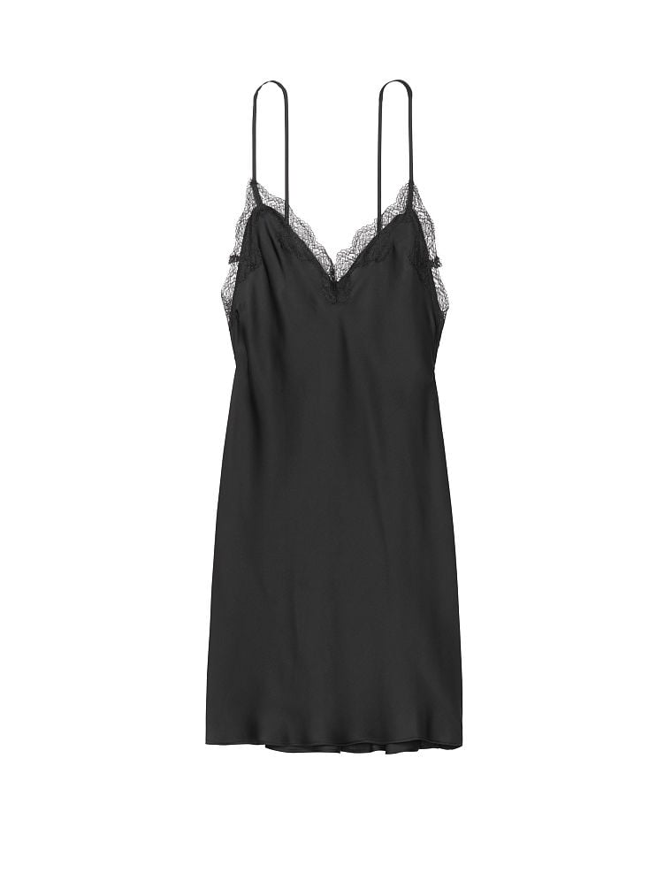 victoria secret satin slip dress