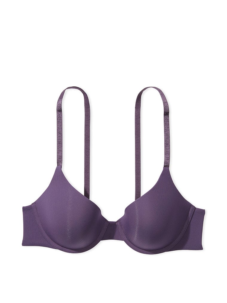 Buy The T-Shirt Lightly Lined Smooth Micro-Rib Demi Bra online in