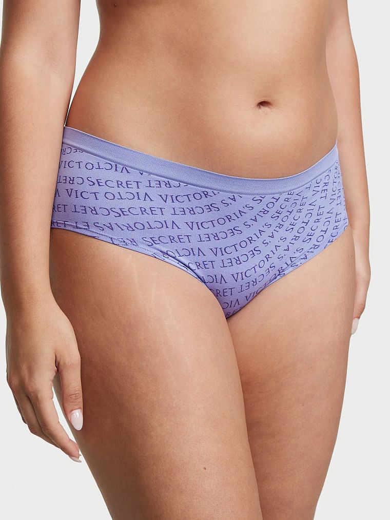 Victoria's Secret Panties Seamless Hiphugger With Shimmer Waistband