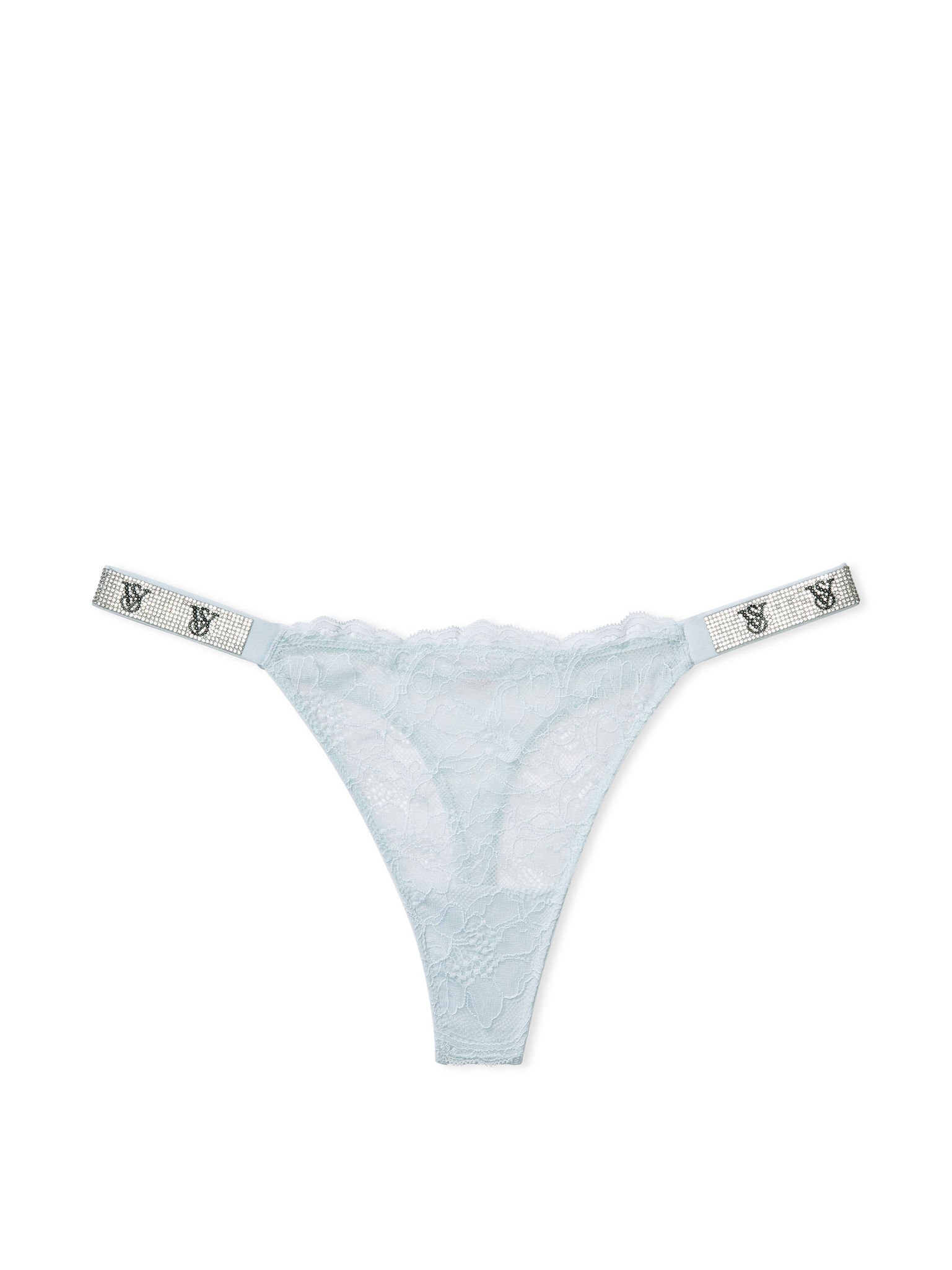 Buy Shine Strap Lace Thong Panty