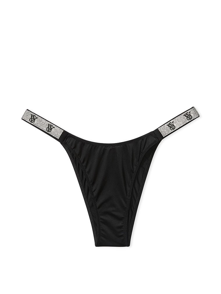 Shine Strap Brazilian Panty