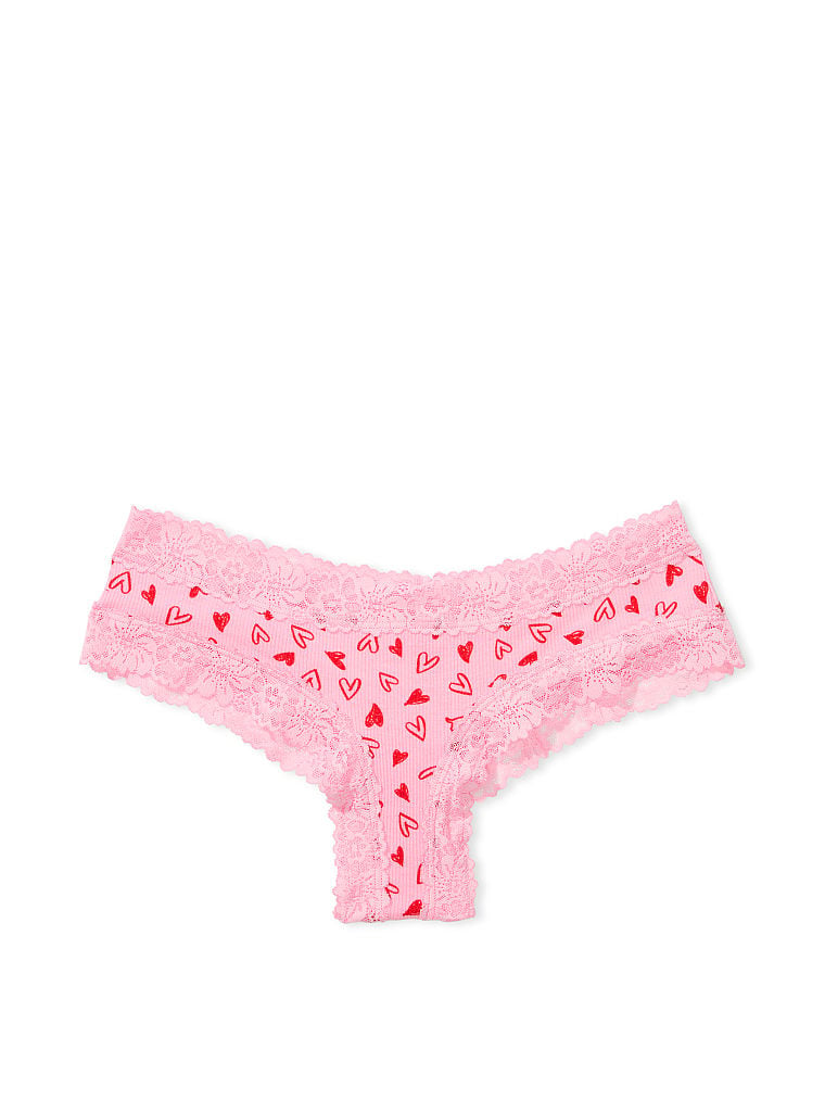 Wink Lace Trim Cheeky Panty