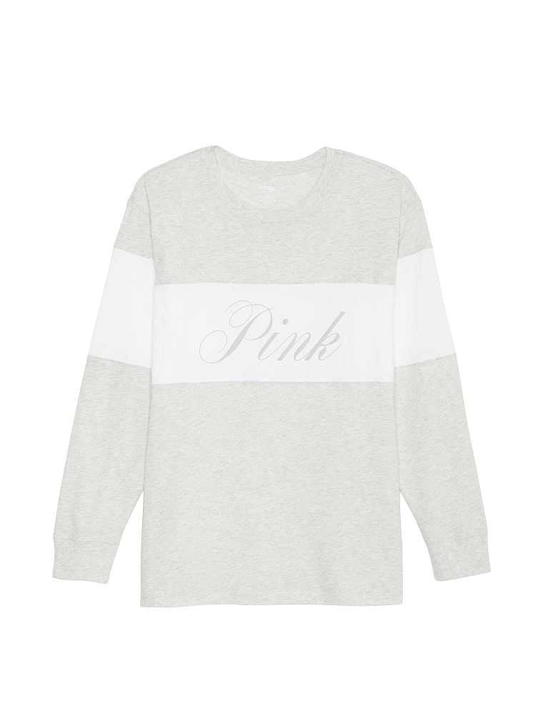 Victoria secret pink long sleeve outlet shirts