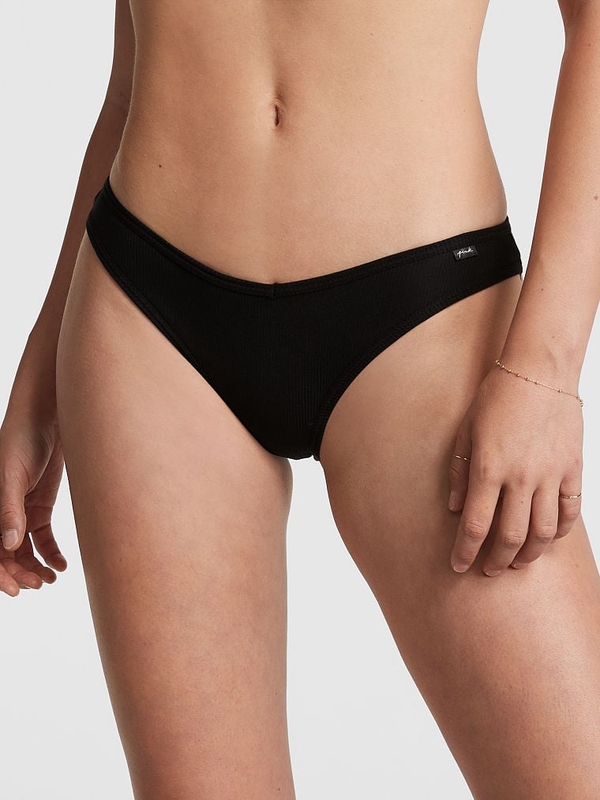 Calvin Klein Underwear BODY HIGH WAIST THONG - String - black/schwarz 
