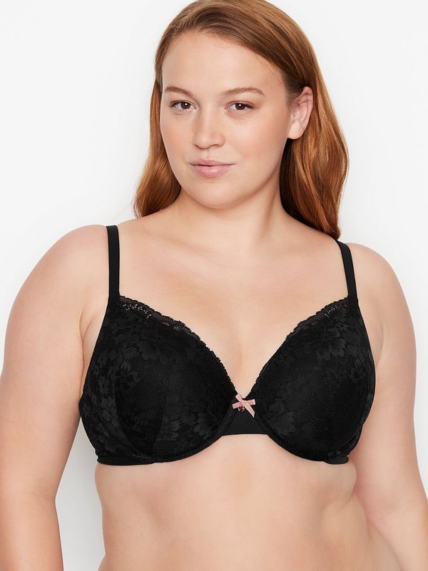 Buy Body By Victoria Push-Up Perfect Shape Lace Bra online in Dubai