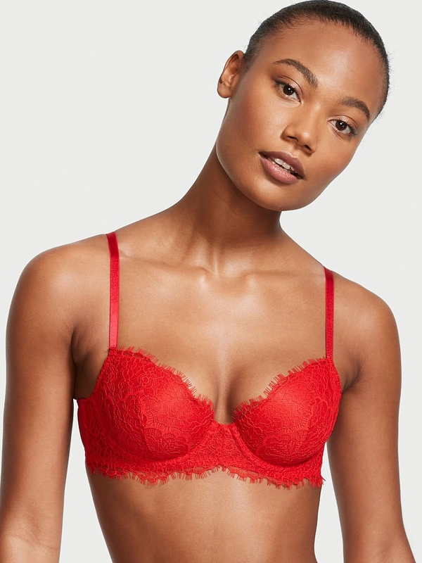 Buy Dream Angels Smooth & Lace Lightly Lined Demi Bra online in Dubai