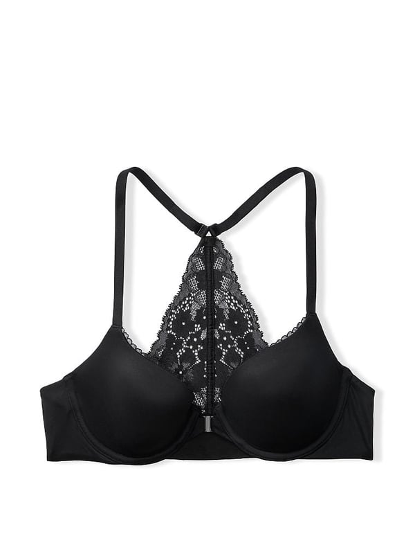 Buy Body By Victoria Lightly Lined Full-Coverage Lace Racerback Bra online  in Dubai