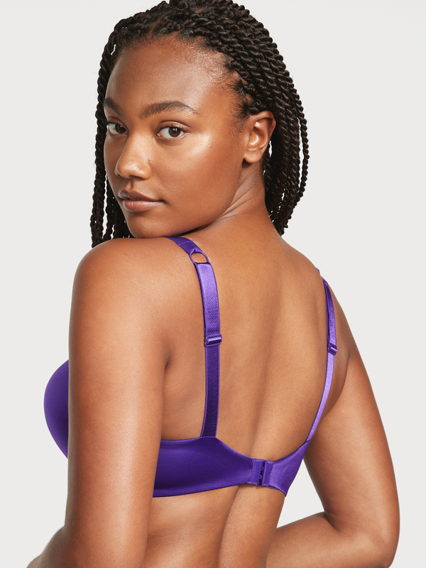 Buy Victoria's Secret Very Sexy Unlined Strappy Cutout Bra - Purple At 80%  Off