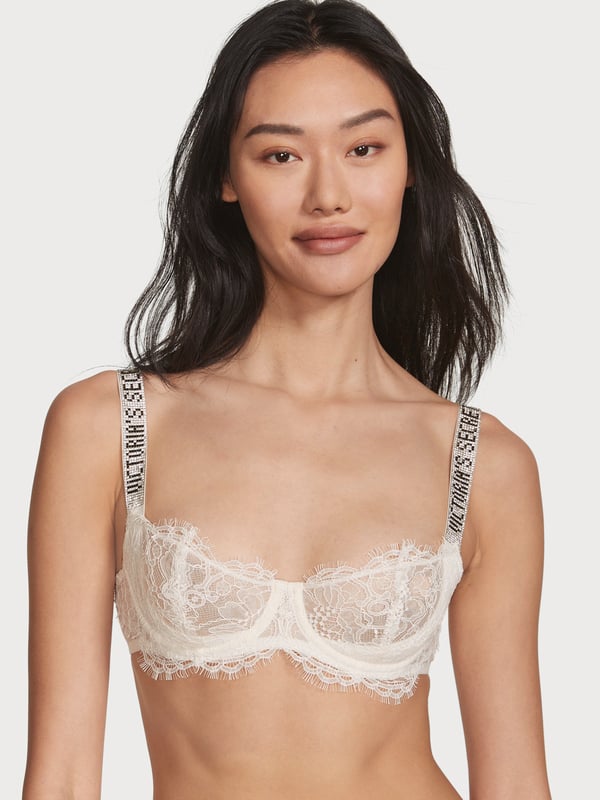 Victoria's Secret, Intimates & Sleepwear, Vs Very Sexy Wicked Unlined  Shine Strap Balconette Push Up Without Padding Bra