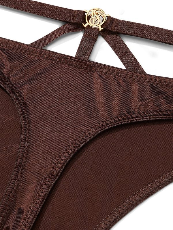 Buy Victoria's Secret Dark Brown Thong Knickers from Next Luxembourg