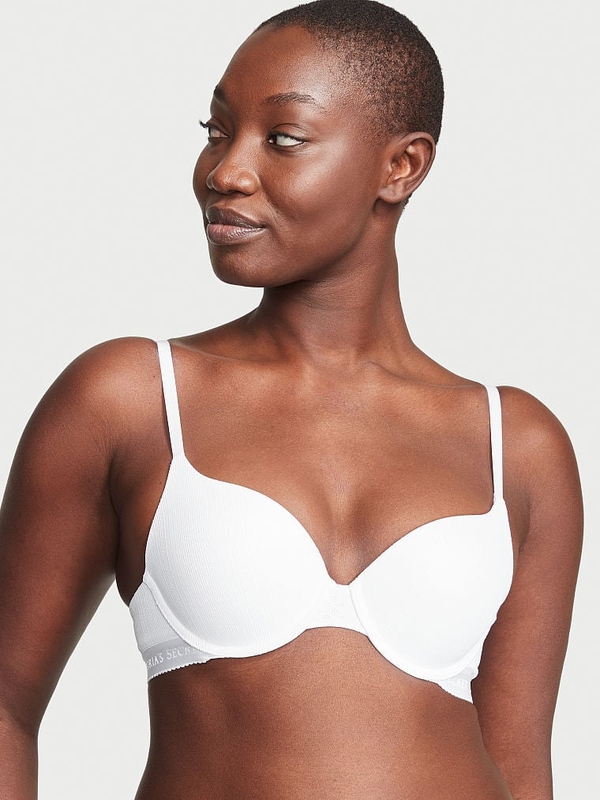 Buy Victoria's Secret White Light Push Up Perfect Shape Bra from Next Norway