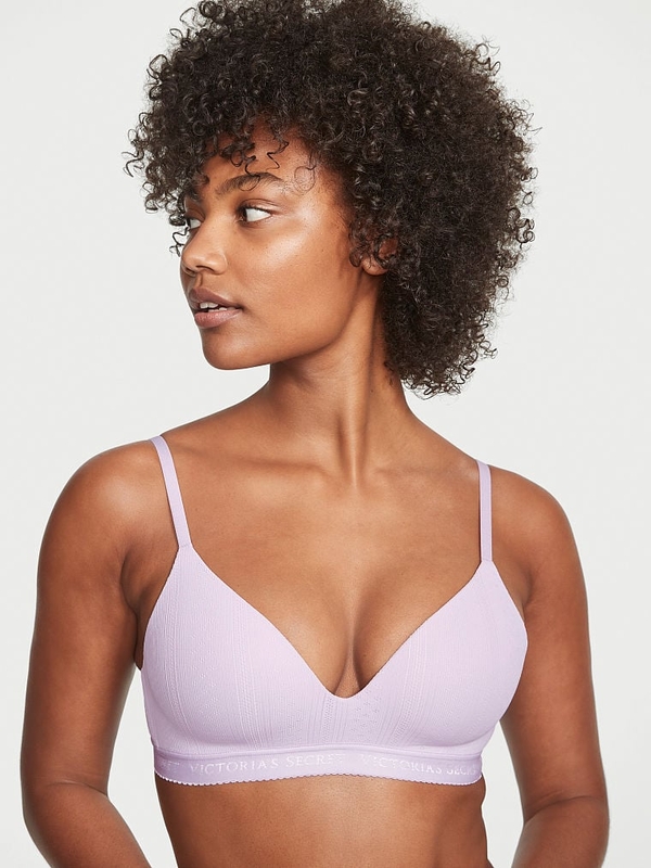 Victoria's Secret The T-Shirt Lightly Lined Wireless Lace Bra