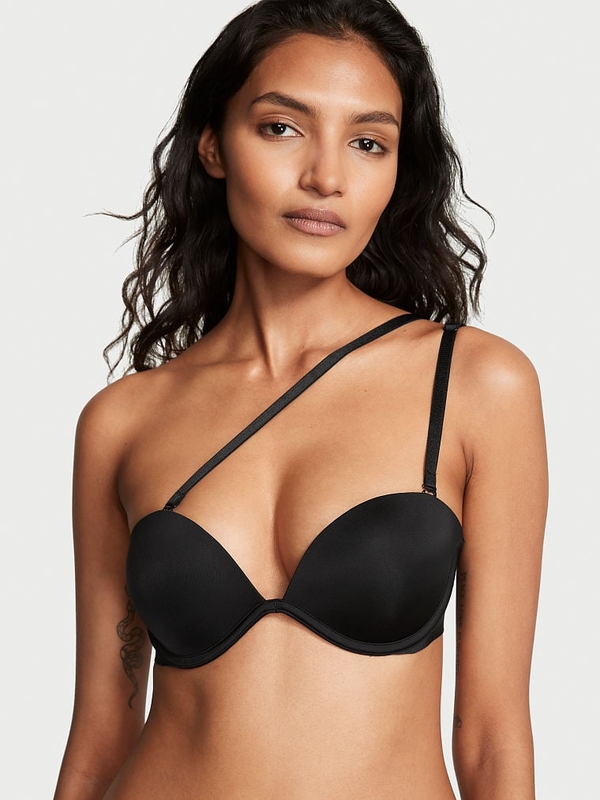 Buy women'secret Black seamless strapless bra 2024 Online