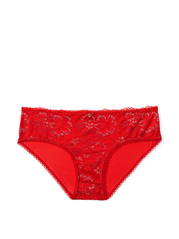 Lace-Front Hiphugger Panty