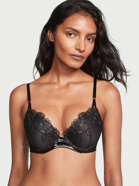 Buy Very Sexy Rose Embroidery Push-Up Bra online in Dubai