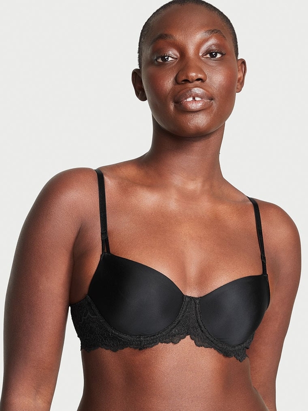 Buy Wicked Caged Rosebud Embroidery Unlined Balconette Bra Online