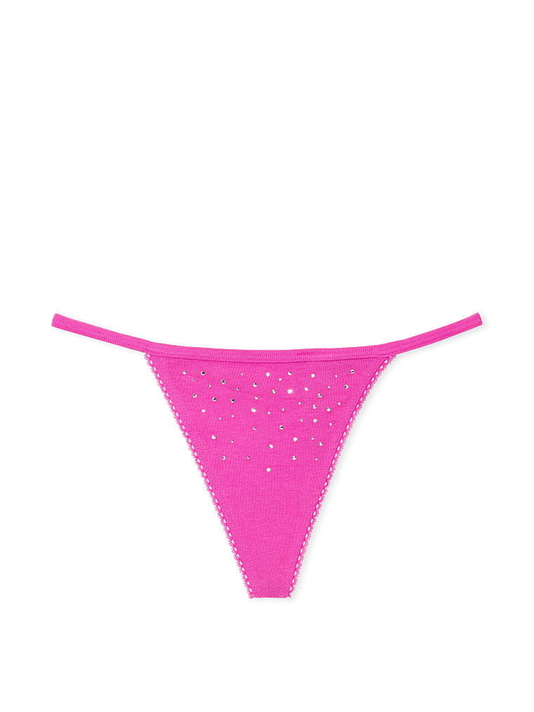 PINK VICTORIA'S SECRET String - and White