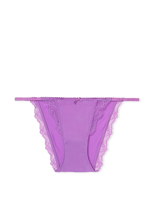 Buy Dream Angels Smooth & Lace Mini String Bikini Panty online in Dubai