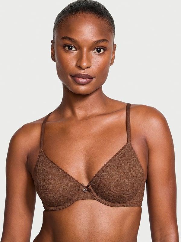 Buy Body By Victoria Lightly Lined Smooth Demi Bra online in Dubai