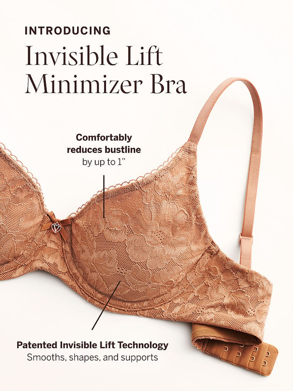 Buy Body By Victoria Invisible Lift Minimizer Lace Bra online in Dubai