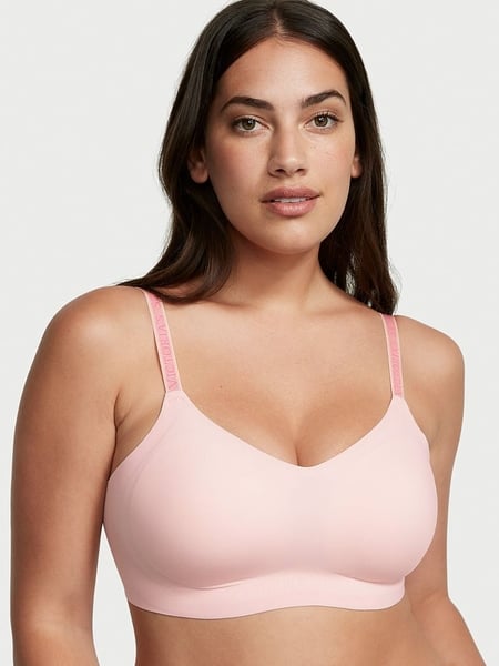 Victoria's Secret Pink Wireless T-Shirt Bra, Seamless Lightly Lined Comfort  for Women 32A - 38DDD